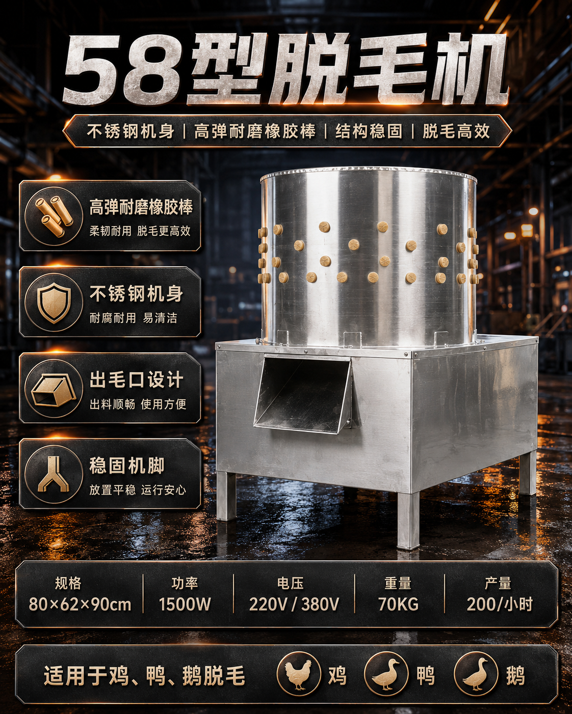 58型脱毛机